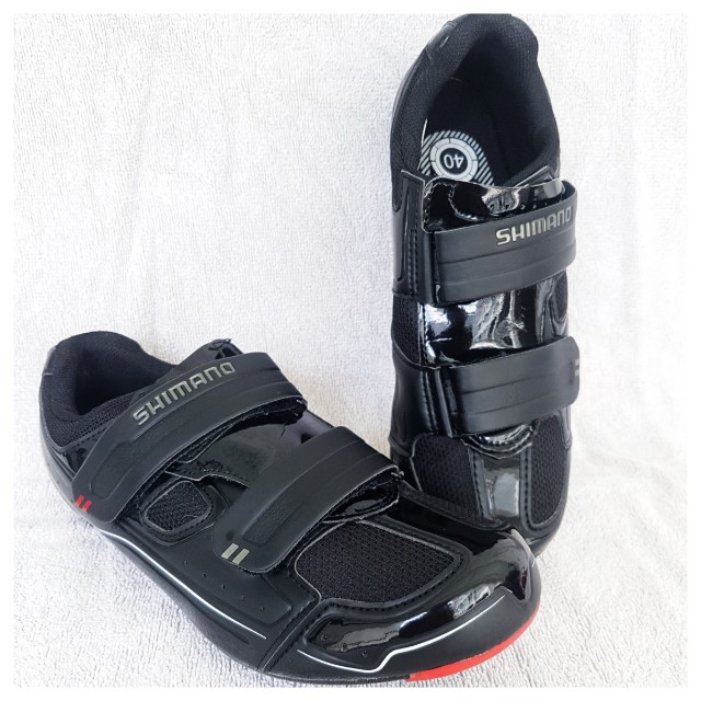 Used Shimano R065 SPD SL Road Shoes Sports Equipment Bicycles Parts Bicycles on Carousell