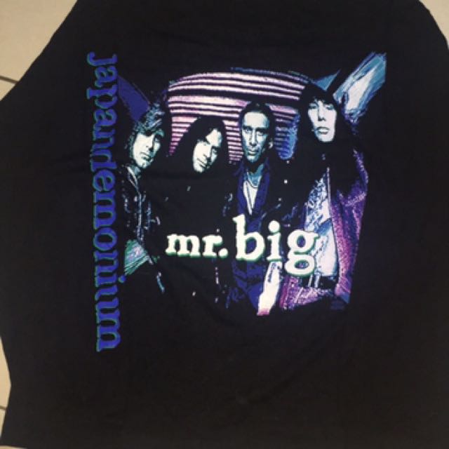 Vintage Mr. Big T Shirt 1993 1994 Japandemonium Concert Tour