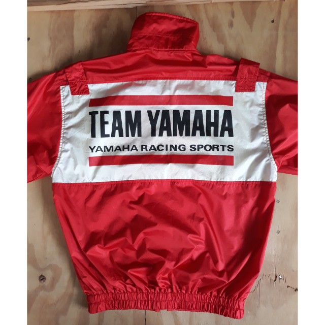 Vintage Team Yamaha Racing Windbreaker Jacket M, Men's Fashion, Tops