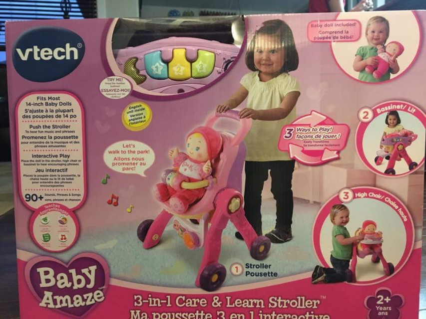 Learn Doll Stroller - English Edition 