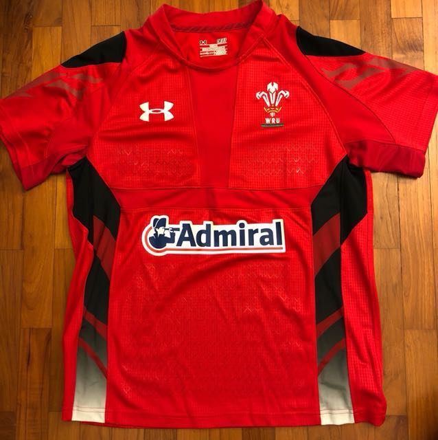 Wales Rugby 2015 World Cup Jersey Sports Sports Apparel On Carousell