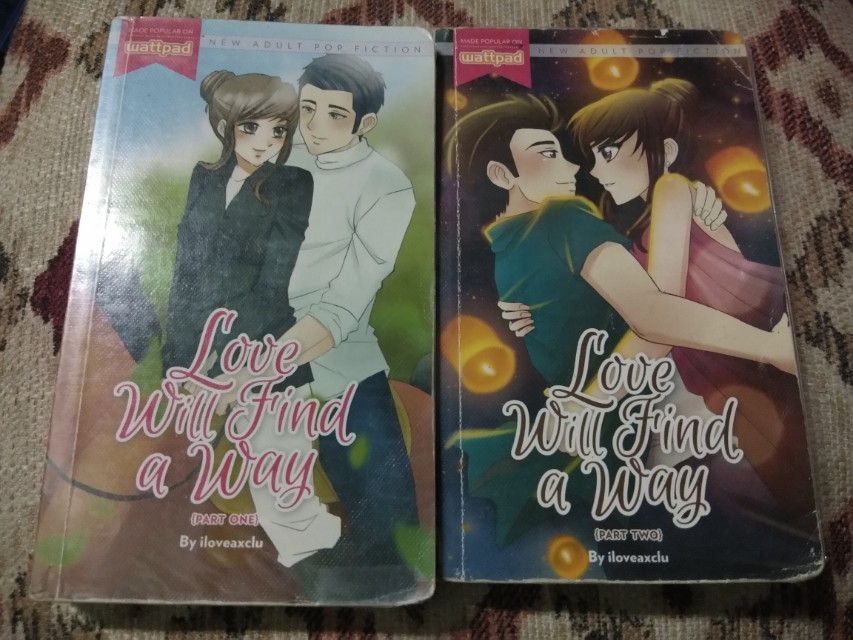 Wattpad Love Will Find A Way Book 1 2 Books Comics Manga On Carousell