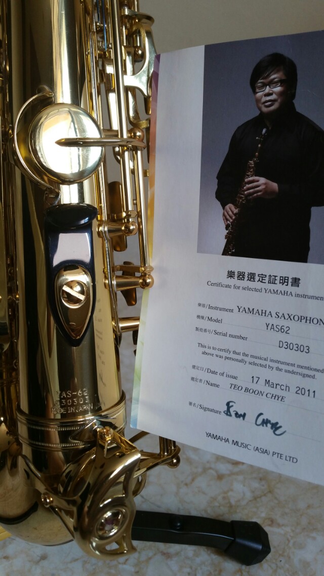 Yamaha Saxophone YAS 62 (JAPAN) on Carousell
