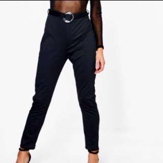 Boohoo high waist pants