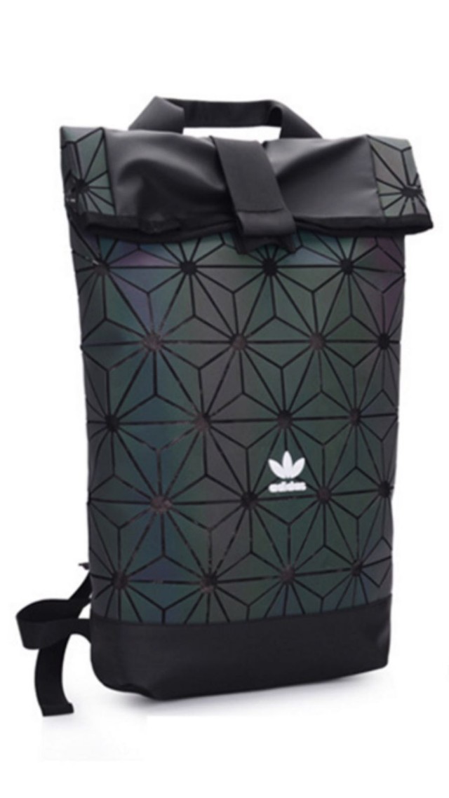 geometric adidas backpack