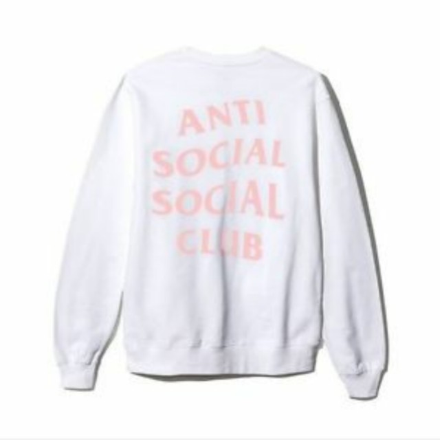 anti social social club hoodie baby blue