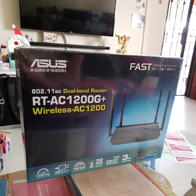 Asus Router Rt Ac1200g Dual Band Wireless Ac1200 Gigabit Router