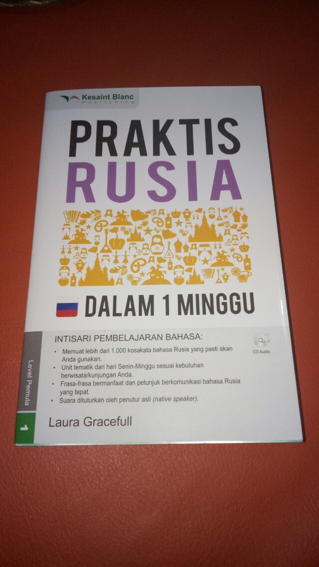 Buku Penunjang Bahasa Rusia Buku Praktis Rusia Dalam 1minggu Penerbit Kesaint Blanc Buku Alat Tulis Buku Di Carousell