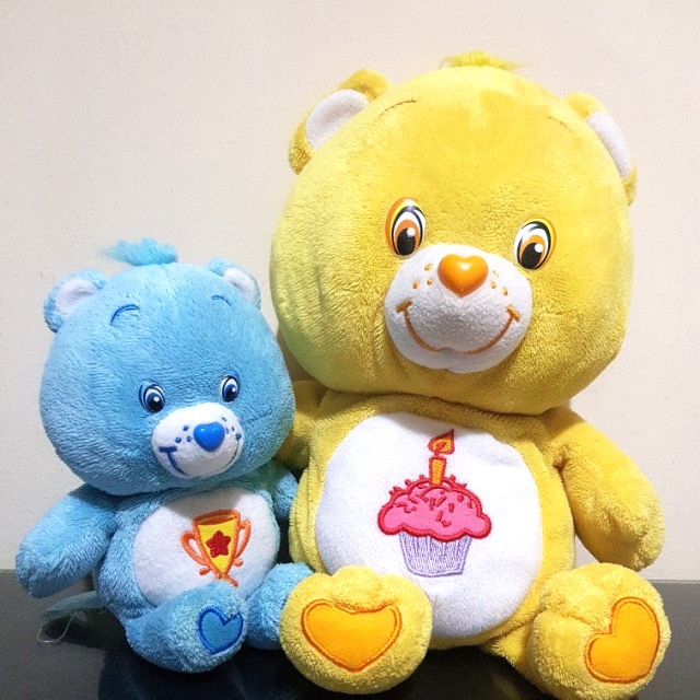 yellow care bear