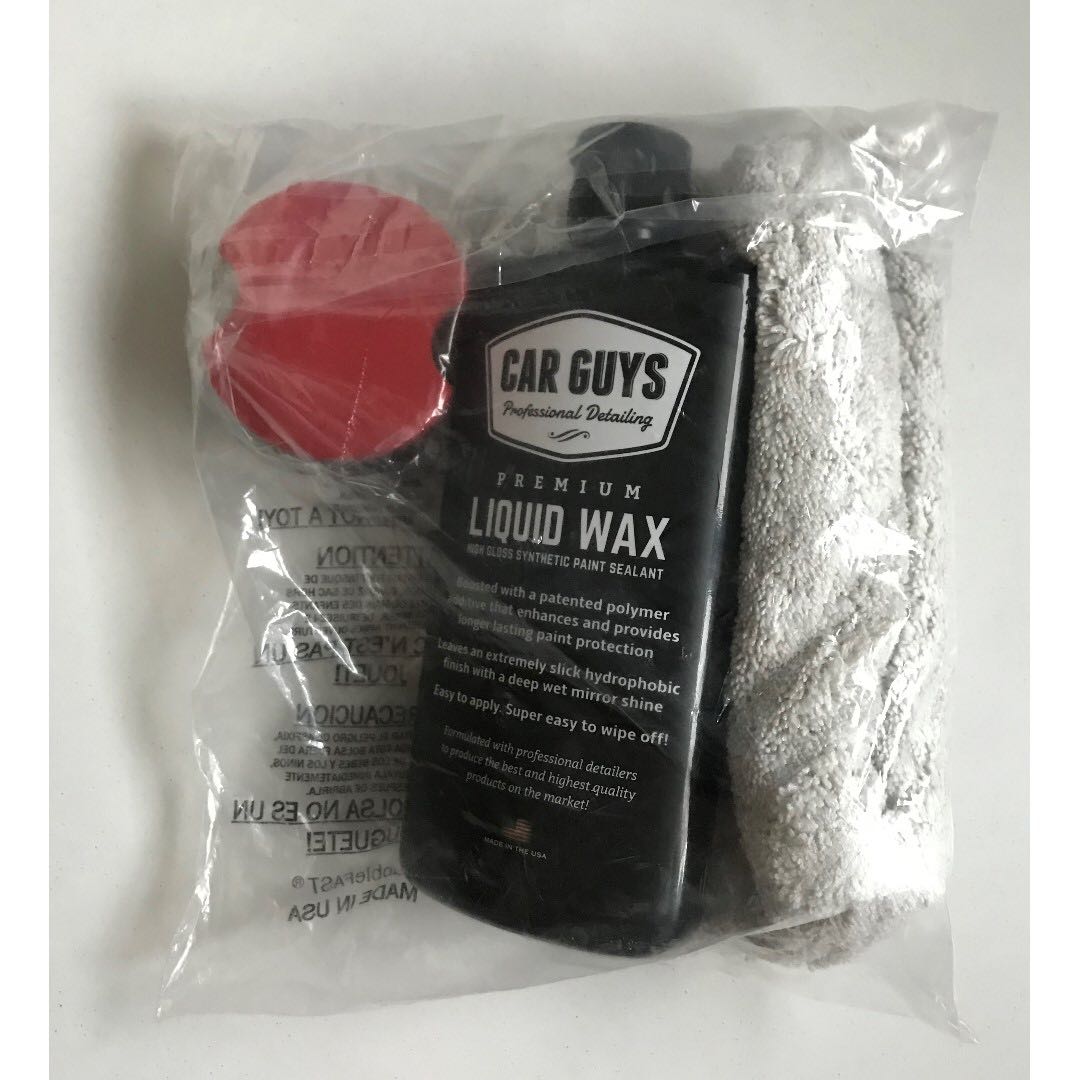 Carguys Liquid Wax The Ultimate Car Wax Shine With Polymer Paint Sealant Protection 16 Oz Kit Car Accessories On Carousell