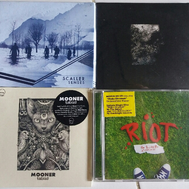 Cd Scaller Ttatw Mooner Dan Riot Musik Media Cd Dvd Lainnya Di Carousell