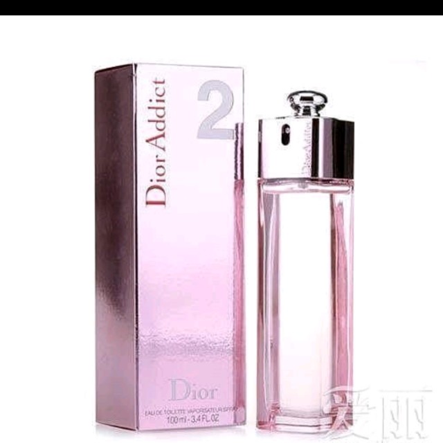 Christian Dior 迪奧addict 2 粉紅癮誘甜心女性香水100ML~附Dior紙袋, 名牌精品, 精品配件在旋轉拍賣