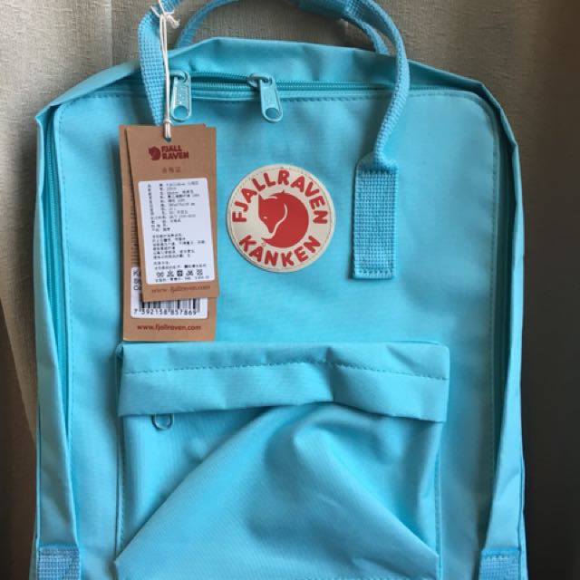 fjallraven kanken sky blue classic