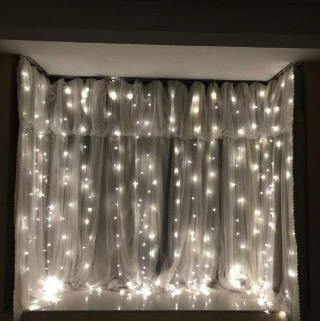 Curtain Fairy Lights For Backdrop Deco Al Services Others Curtain Fairy Lights For Backdrop Deco Al Services Others On Carou