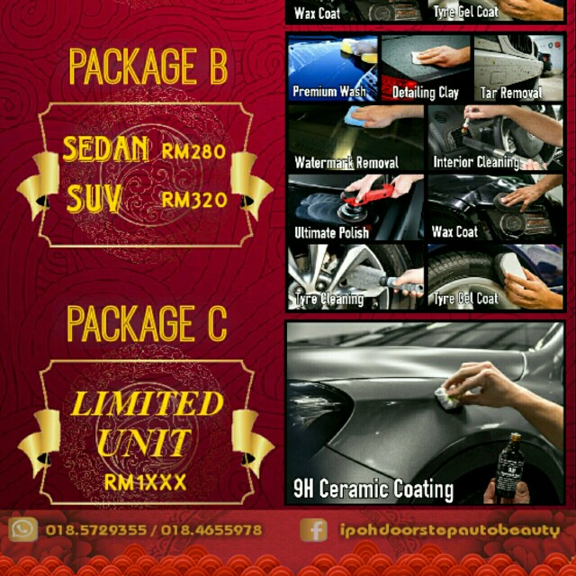 Doorstep Car Polishing Service in Ipoh, Everything Else, Others on