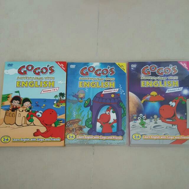 FIXED PRICE📬Original Gogo's Adventures With English Volume