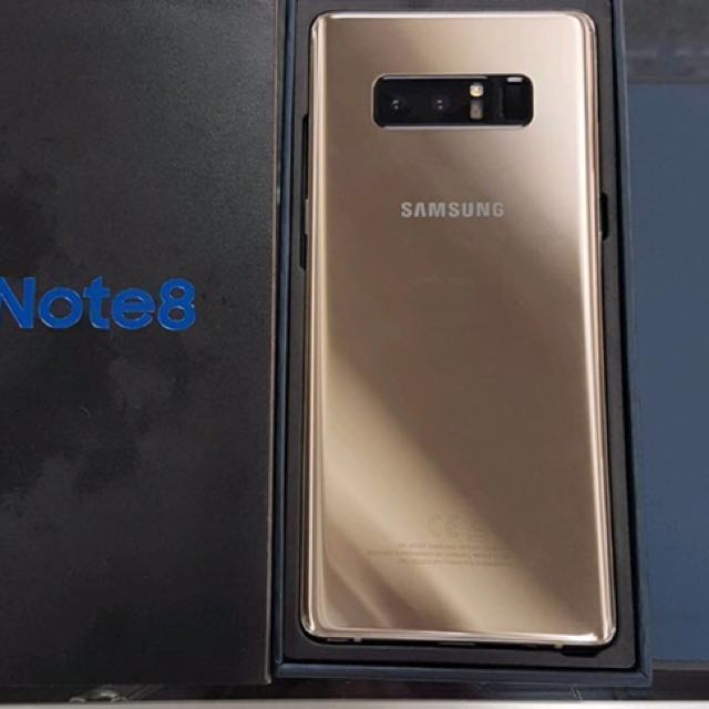 Galaxy Note 8 Gold Color 64gb Brand New Mobile Phones Tablets Android Phones Samsung On Carousell
