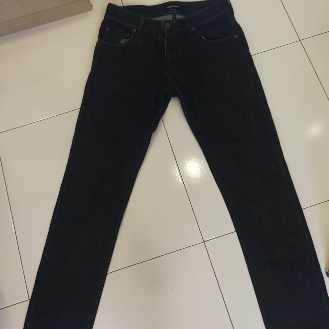 armani cotton jeans