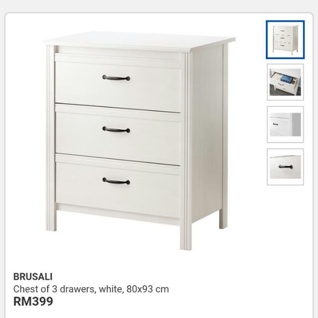 Ikea Chest Drawer Home Furniture Furniture On Carousell
