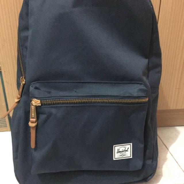 jual tas herschel settlement mid-volume classic backpack - navy