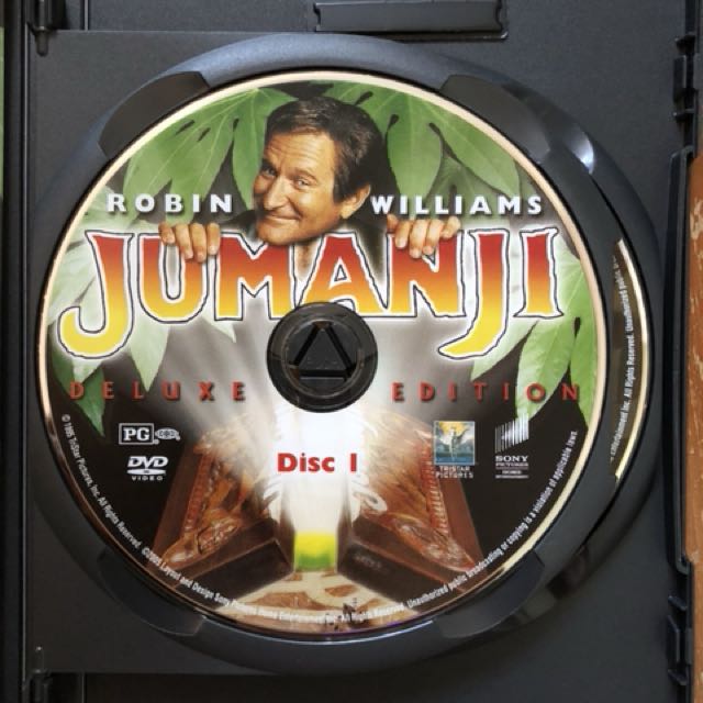 Jumanji R1 Deluxe Edition 2 DVD, Hobbies & Toys, Music & Media, CDs