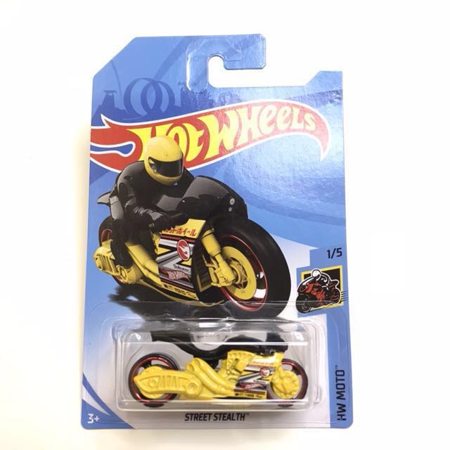 Last one Hot Wheels Treasure Hunt Street Stealth motorbike