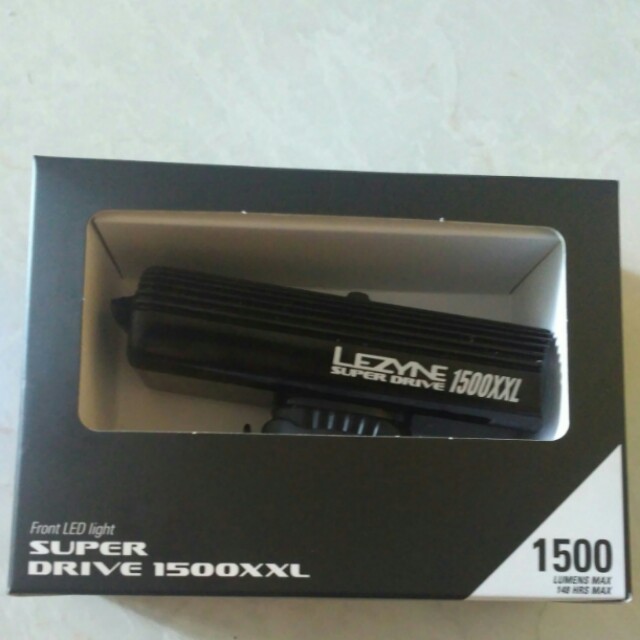 lezyne super drive 1500xxl front light