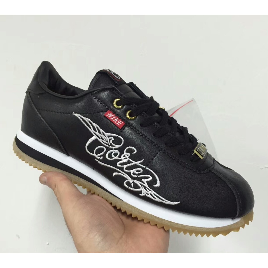 Cartoon x Nike Cortez Basic QS Black, Men's Footwear, Sneakers on