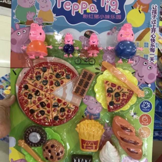 peppa pig pizza toy
