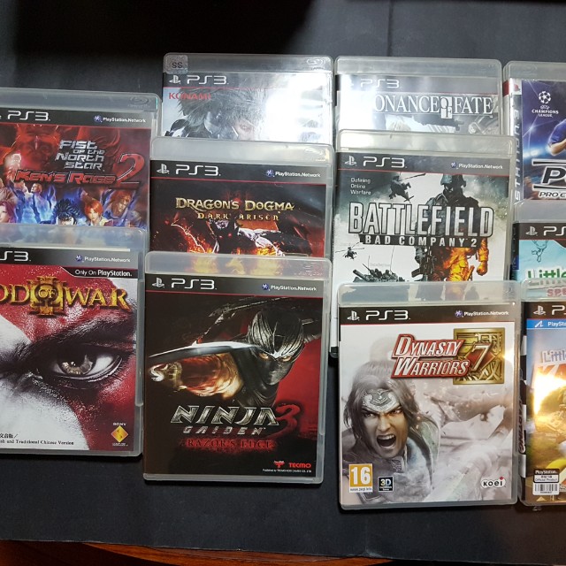 Ps3 video games list sale