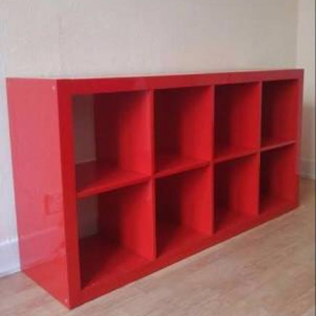 Rak Buku Pajangan Ikea Kallax Perabotan Rumah Di Carou Rak Buku Pajangan Ikea Kallax