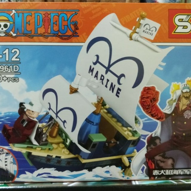 one piece lego ship