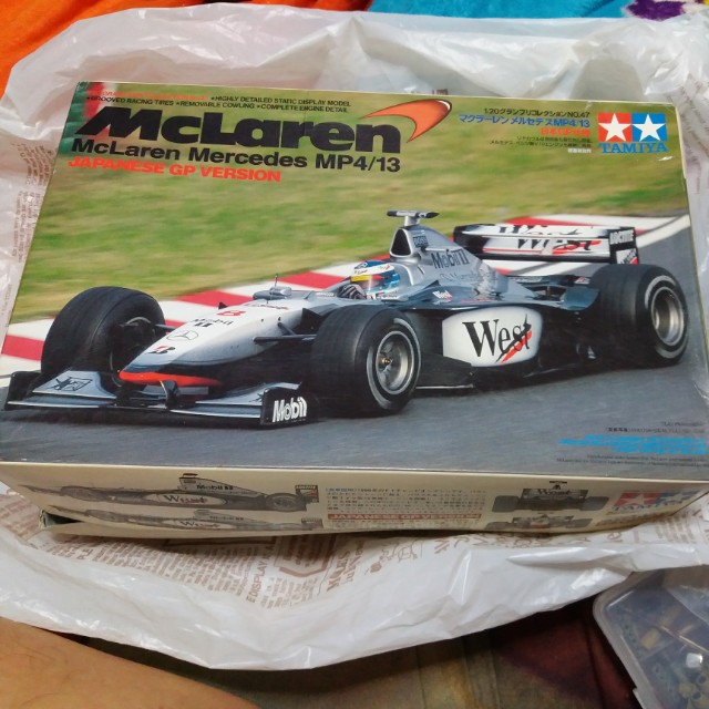 Tamiya Japanese Gp Mp4 13 West Mclaren Mika Hakkinen F1 Formula One Toys Games Bricks Figurines On Carousell