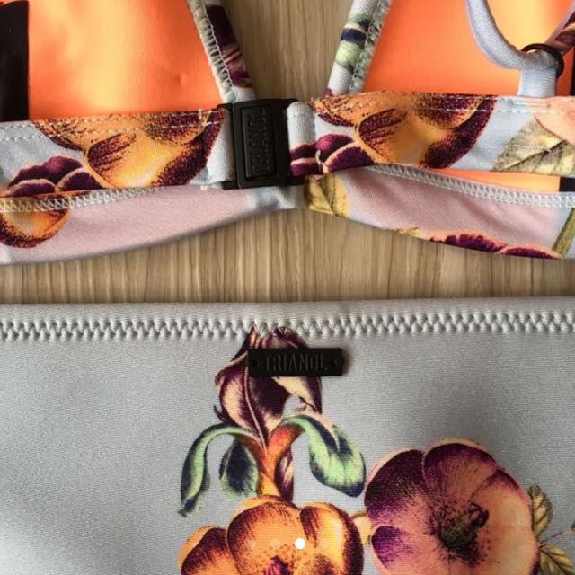 Triangl Bikini (Category: Bikinis & Swimsuits) located in Singapore. Submitted by ashleyllj (Listing ID 145610788, Image 3). Description: Triangl bikini brand new comes with the drawstring bag Size M top size S bottom.