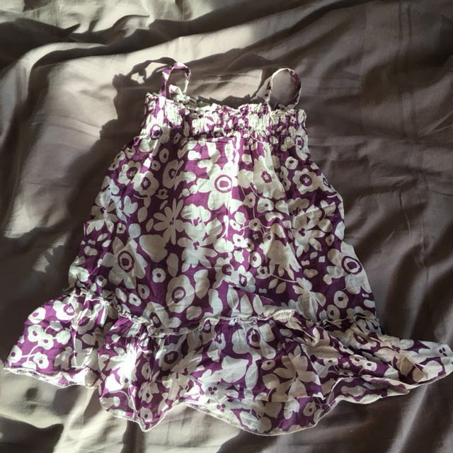 United Colors of Benetton Baby Girl Spaghetti Beach Dress, Babies