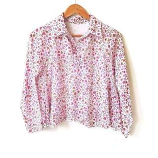 A-020 kemeja floral