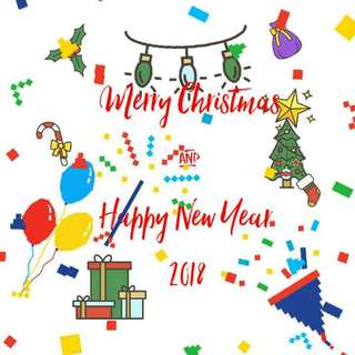 Selamat Natal dan Tahun Baru 2018