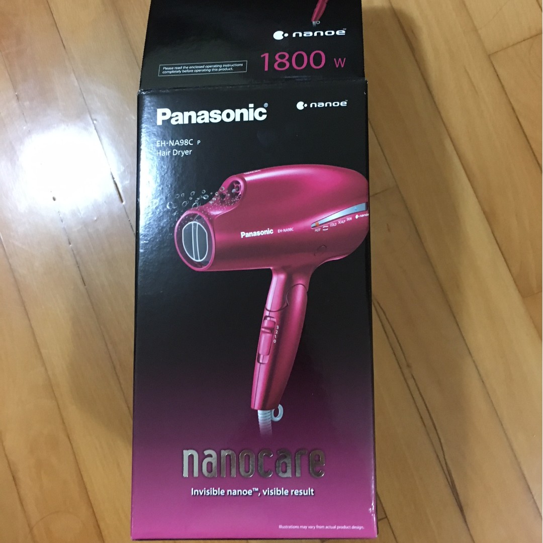 行貨Panasonic 樂聲牌EH-NA98C 風筒, 美容＆個人護理, 健康及美容 