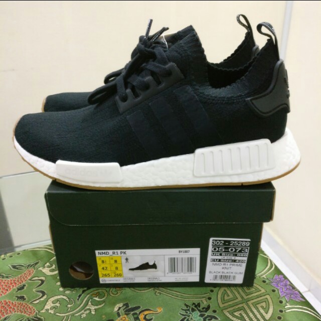 Nmd r1 pk black gum pack shop