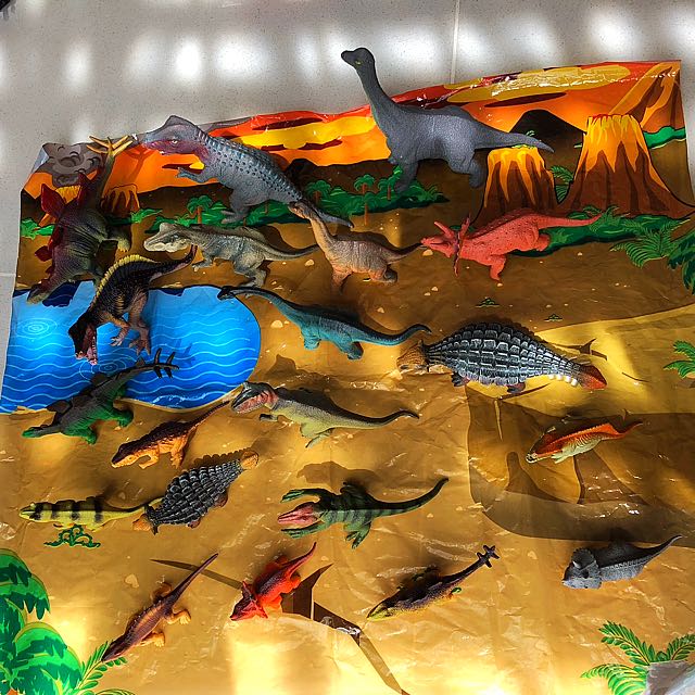Animal Planet Big Tub Of Dinosaurs Babies Kids Toys