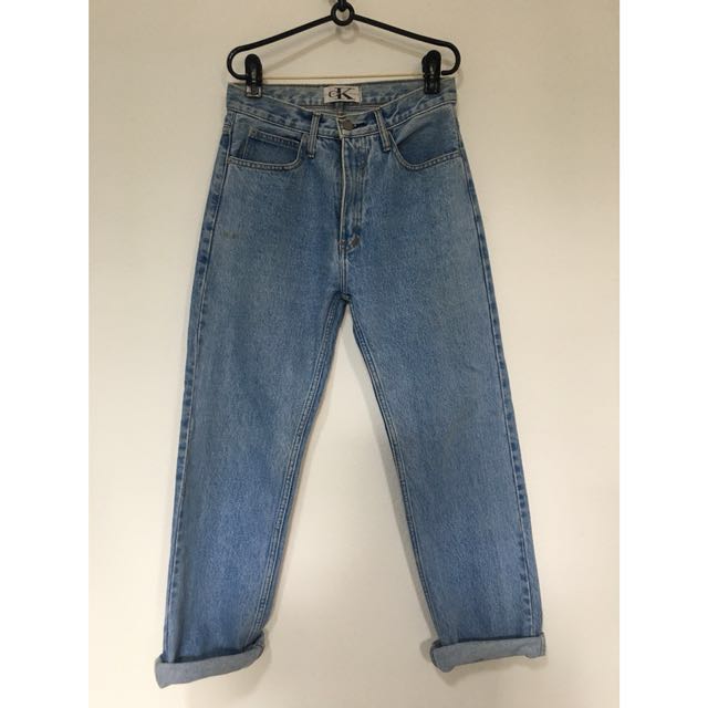 calvin klein vintage mom jeans