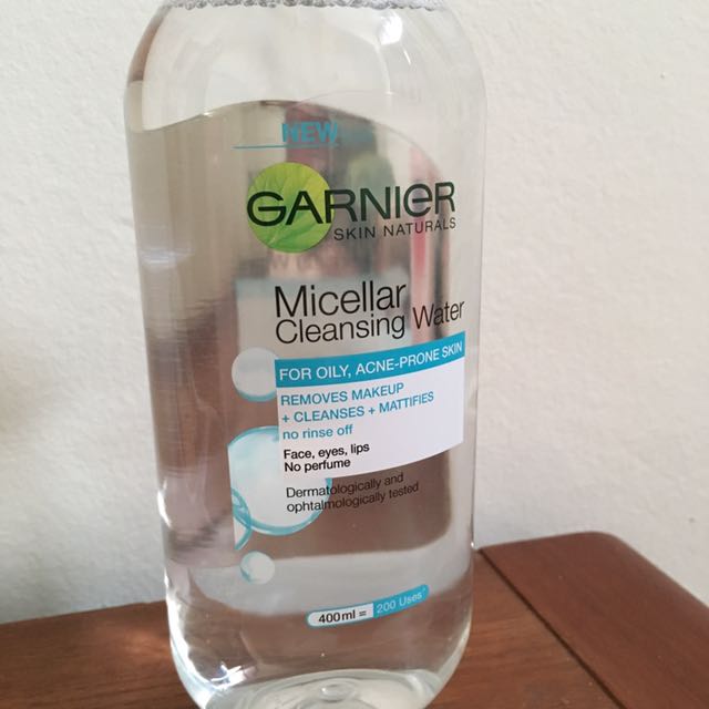 micellar cleansing water for acne