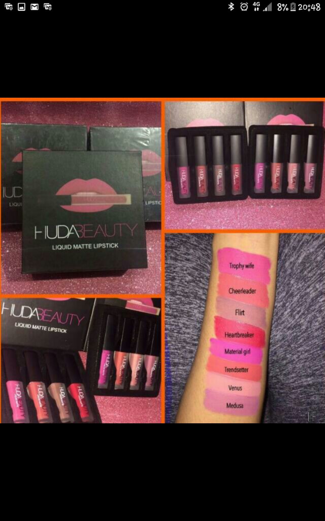 huda beauty lipstick set of 24