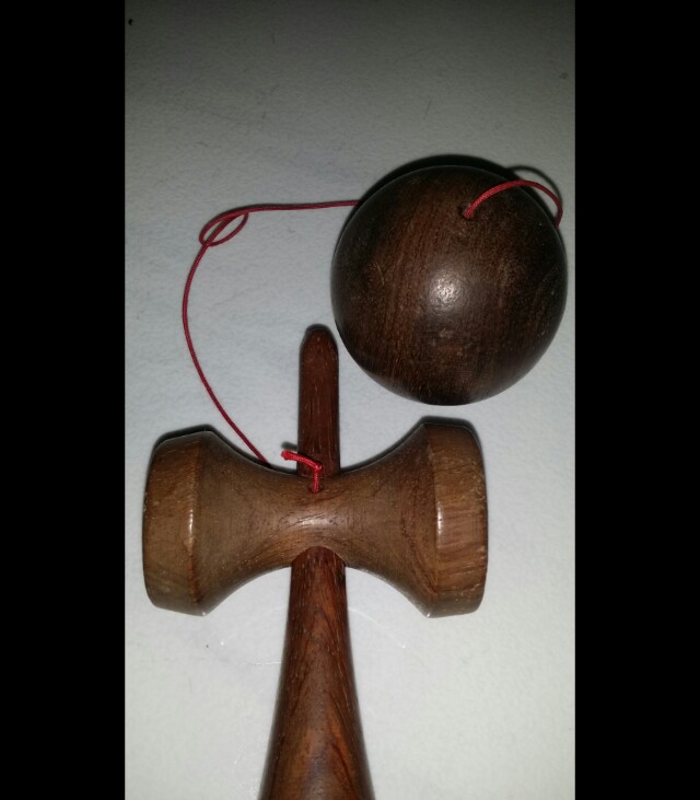 Kendama Fox Cherry Wood, Hobbies & Toys, Toys & Games on Carousell