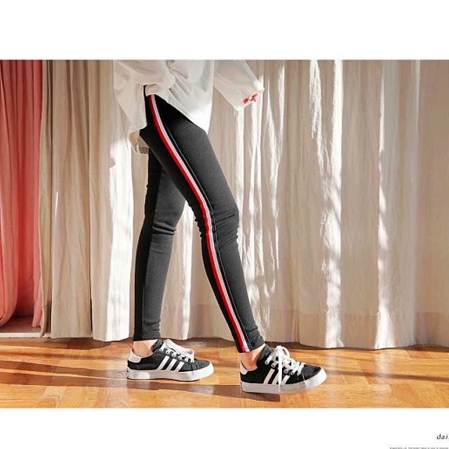 Korean style leggings top