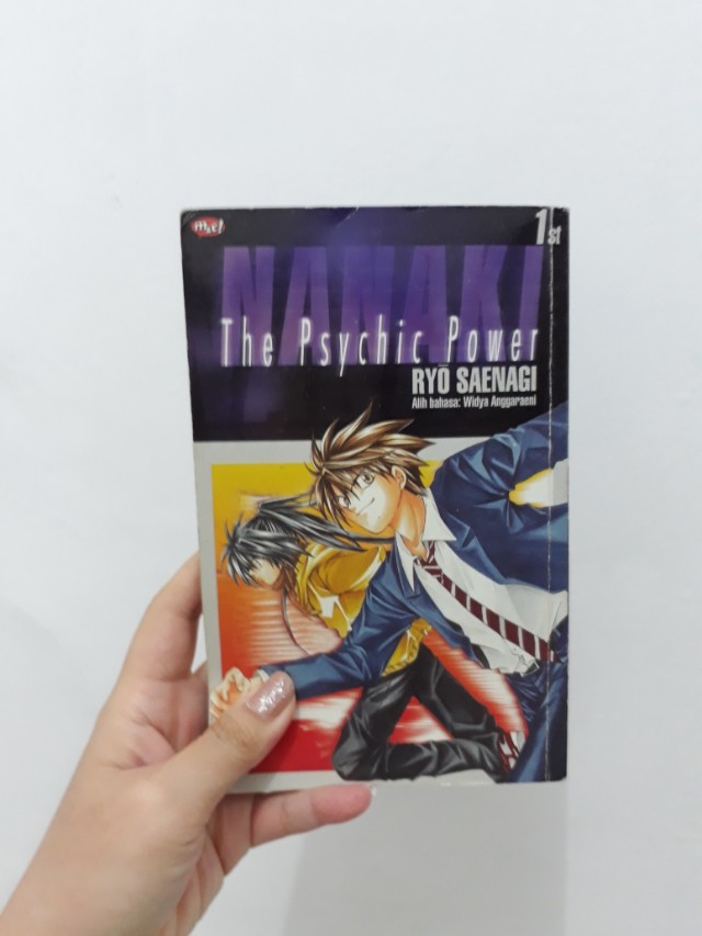 Nanaki The Psychic Power Books Stationery Comics Manga On