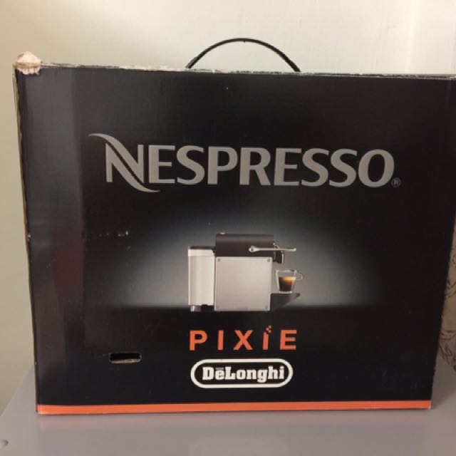 Nespresso Pixie (Category: Coffee Machines & Makers) located in Singapore. Submitted by qj0810 (Listing ID 145728300, Image 4). Description: Nespresso pixie delonghi green light Less use, almost NEW! Sell for clear house space! Price can nego! Fast deal!.
