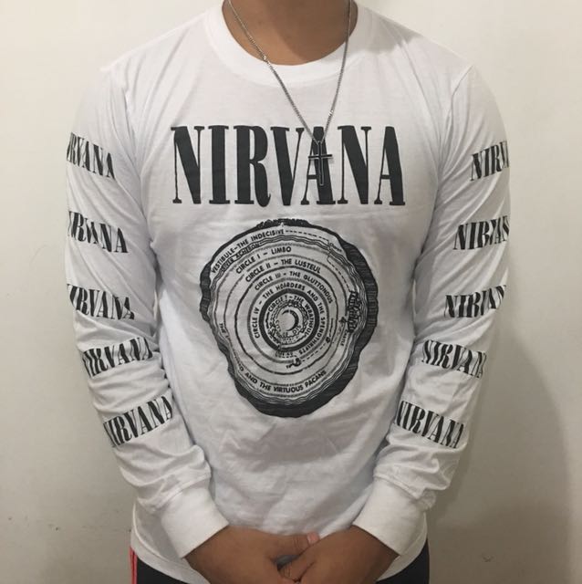long sleeve nirvana shirt