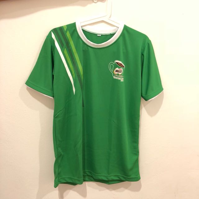 Running Shirt Milo Malaysia Breakfast Day 2017 Sports Athletic Sports Clothing On Carousell