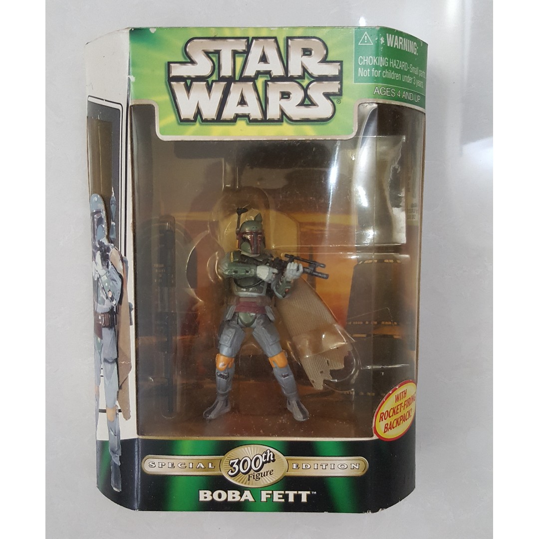 Boba Fett 300th Special Edition Action Figure for sale online Starwars Power of the Force 
